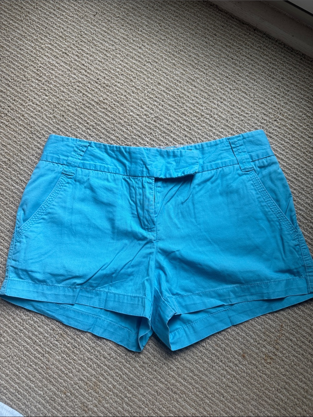 Women's Blue Casual Shorts